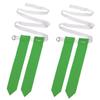 GANAZONO 2pcs Rugby Waist Belt Flags for Boys and Girls American Football Training Accessories Flag Football Belts for Youth Practice Games view 1