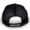 Checkered Flag Sports Kyle Larson #5 NASCAR 2024 Digital Camo Structured Front Black Mesh Hat, Gray view 4
