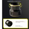 Fishing Reel, Carbon Fiber Fishing Reel Metal Smooth Reel 5.2:1 Gear Ratio 11 Bearings for Various Fishing (STA1000) view 4