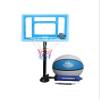 Basketball Hoop for Boats, Docks and Campers, Basketball Hoop Goal for Boats and Campers, Perfect for Water and Sand Bar Fun! Includes Hoop, Ball, and Pump. (Aqua Shot Dock Pole Bundle) view 1