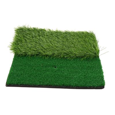 BESPORTBLE Golfing Hitting Mat with True-Turf Surface Multi-Functional Practice Cushion for Use for Beginners and Advanced Golfers Non-Slip Design