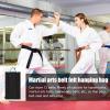 1/2 Art Martial Storage Hanger - Unique Karate Belt Holder, Personalized Taekwondo Belt Display | Easily Insert Remove Martial Belts Holder, Felt Dustproof Design Taekwondo Belt Showcase for Kids view 4