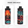 GaxfjRu Volcano Sports Insulated Water Bottle - Premium 18 oz. Stainless Steel Hydration Bottle for Outdoor Enthusiasts view 3