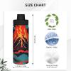GaxfjRu Volcano Sports Insulated Water Bottle - Premium 18 oz. Stainless Steel Hydration Bottle for Outdoor Enthusiasts view 4