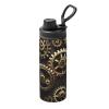 GaxfjRu Cool Steampunk Gears Sports Insulated Water Bottle - Premium 18 oz. Stainless Steel Hydration Bottle for Outdoor Enthusiasts view 1