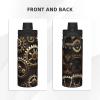 GaxfjRu Cool Steampunk Gears Sports Insulated Water Bottle - Premium 18 oz. Stainless Steel Hydration Bottle for Outdoor Enthusiasts view 3