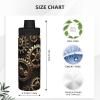 GaxfjRu Cool Steampunk Gears Sports Insulated Water Bottle - Premium 18 oz. Stainless Steel Hydration Bottle for Outdoor Enthusiasts view 4