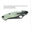 UPFIST 1PC Deep Carry Pocket Clip Fits for Spyderco Paramilitary 2 C81 C10, Premium CNC Titanium Back Clip with 3PCS Screws (Size : Black) view 3