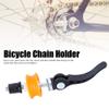 ANKROYU Bicycle Chain Holder, Bike Quick Release Protector Fix Cleaning Tool, Bike Rear Chain Stay Bike Cleaned Stainless Steel Repairing Tools for Chain Washer Tool view 2