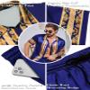 ZSJR Mens Hawaiian Party African Attire Satin Shirt Camisas Guayaberas Para Hombre Clothes Clothes Rack 2 Piece Valentine Outfits 90s Tracksuit Romper Pajamas Vacation Tropical Christmas Shirt for Men view 4
