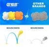 GSE Games & Sports Expert 3 Pack Sports Reaction Balls, Reactivity Ball for Field Training, Agility Trainer for Baseball, Rubber Bounce Balls for Hand-Eye Coordination & Speed Reflex Training view 3
