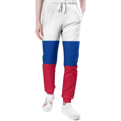 Russia Flag Mens Sweatpants Lounge Pants Jogger Pants