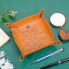 2026 Graduation Gifts for Him Her Gift for College Boys Girls Class of 2026 Gifts Bulk Graduation Gift for Men Son Best Stuff for High School Senior Night 2026 End of Year Christmas Leather Tray view 4
