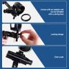 FENJANER Archery Compound Bow Sights - 1 pin or 5 pins Bow Sight with 8X Scope Lens Right Hand No Tools for Quick Adjustment for Outdoor Hunting (5 Pins Sight) view 4