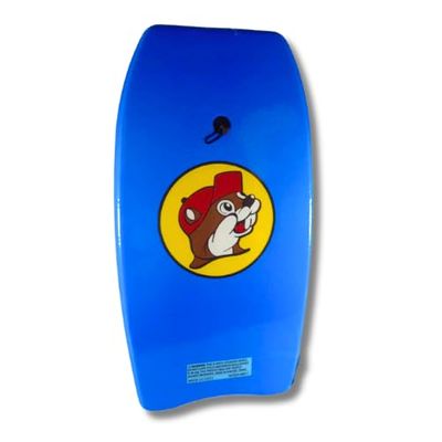 Buc-ee's Body Board, Body Board Lightweight with EPS Core, 33 inches (Blue), Medium