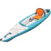 Detachable Universal Paddle-Board Seat with Back Support, Padded Kayak Seat Thicken Canoe Seat Kayak Replacement Part Seat Cushion for Kayak, Rowboats, Fishing Boats (Orange) view 3