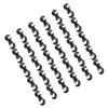 GANAZONO 30pcs Bicycle Cable Clips Multi-functional Brake Line Clips Durable S-hook Organizers for Neat Cable Management Bicycles and Electronics view 1