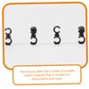 GANAZONO 30pcs Bicycle Cable Clips Multi-functional Brake Line Clips Durable S-hook Organizers for Neat Cable Management Bicycles and Electronics view 4