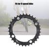 Kuuleyn Bike Chainring,BCD Round/Oval Speed Narrow Wide Tooth,Aluminum Super Lightweight 30T 32T 34T 36T 38T 40T 42T 104mm BCD High Strength Steel Round Chainring Chain Ring for Mountain Bike Part view 3
