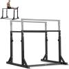VEVOR Dip Bar, 800 lbs Capacity, Heave Duty Dip Stand Station with Adjustable Height, Fitness Workout Dip Bar Station Stabilizer Parallette Push Up Stand, Parallel Bars for Strength Training Home Gym view 1