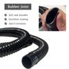 1-1/8 Inch Bilge Pump Plumbing Kit, 1100gph Electric 12v Automatic Boat Bilge Water Pump, 6 FT Hose, 2 Stainless Steel Clamps and Thru-Hull Fitting (Black with Auto Pump) view 4