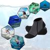 MYLEDI 2 Pairs Unisex Shorty Neoprene 3mm Wetsuit Socks for Snorkeling Swim Fins Scuba Diving Kayaking Surfing Beach Sports (Black+Grey, XXL) view 4