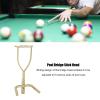 Pool Bridge Head, Pool Stick Holder Pool Cues Rack Head Slip Prevention Pool Cue Accessory for Pool Table Game Competition view 3