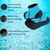 MYLEDI 2 Pairs Unisex Shorty Neoprene 3mm Wetsuit Socks for Snorkeling Swim Fins Scuba Diving Kayaking Surfing Beach Sports (Black+Blue, S) view 3