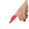 NOLITOY 5pcs Elastic Finger Cots Sports Finger Protectors and Breathable for Basketball and Volleyball Red view 2