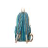 RARA Handmade-Unique design Hemp backpack, very popular in FAIR TRADE and light weight backpack from the top of Himalayas. (Blue Owl), Medium view 4