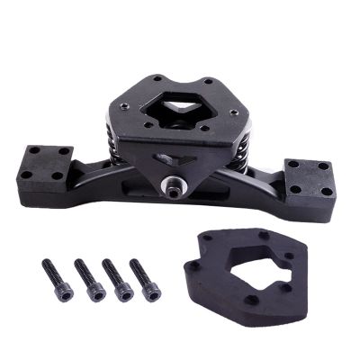 Lskjzzn Skateboard Truck Fit for Single Shaft Hub Motor Wheel Mountain Board Spring Truck Compatible with Hoverboard Motor Wheel, Black