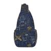 TKDYVAI Hawaii Crossbody Bag Beach Shoulder Bag Backpack Hawaiian Sling Bag Chest Casual Daypack Bag for Hawaii view 1