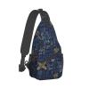 TKDYVAI Hawaii Crossbody Bag Beach Shoulder Bag Backpack Hawaiian Sling Bag Chest Casual Daypack Bag for Hawaii view 2