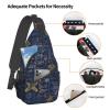 TKDYVAI Hawaii Crossbody Bag Beach Shoulder Bag Backpack Hawaiian Sling Bag Chest Casual Daypack Bag for Hawaii view 4