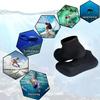 MYLEDI 2 Pairs Unisex Shorty Neoprene 3mm Wetsuit Socks for Snorkeling Swim Fins Scuba Diving Kayaking Surfing Beach Sports (Black+Black, XL) view 4