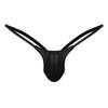 Aagomeyh Mens Lingerie Men's Lingerie O Ring Bugle Thongs Bulge Pouch Underwear Underwear Black view 1