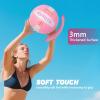 KUYOTQ Pink Outdoor Volleyball Official Size 5 Thickened Surface Soft Leather in&Outdoor Volleyball for Youth Adults,Beach Play,Game,Training(Deflated) view 4