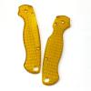 Echeson 1 Pair PEI Scales Handle Fits for Spyderco Paramilitary 2 C81, Custom Clear Ultem Handle Patch DIY Replacement view 2