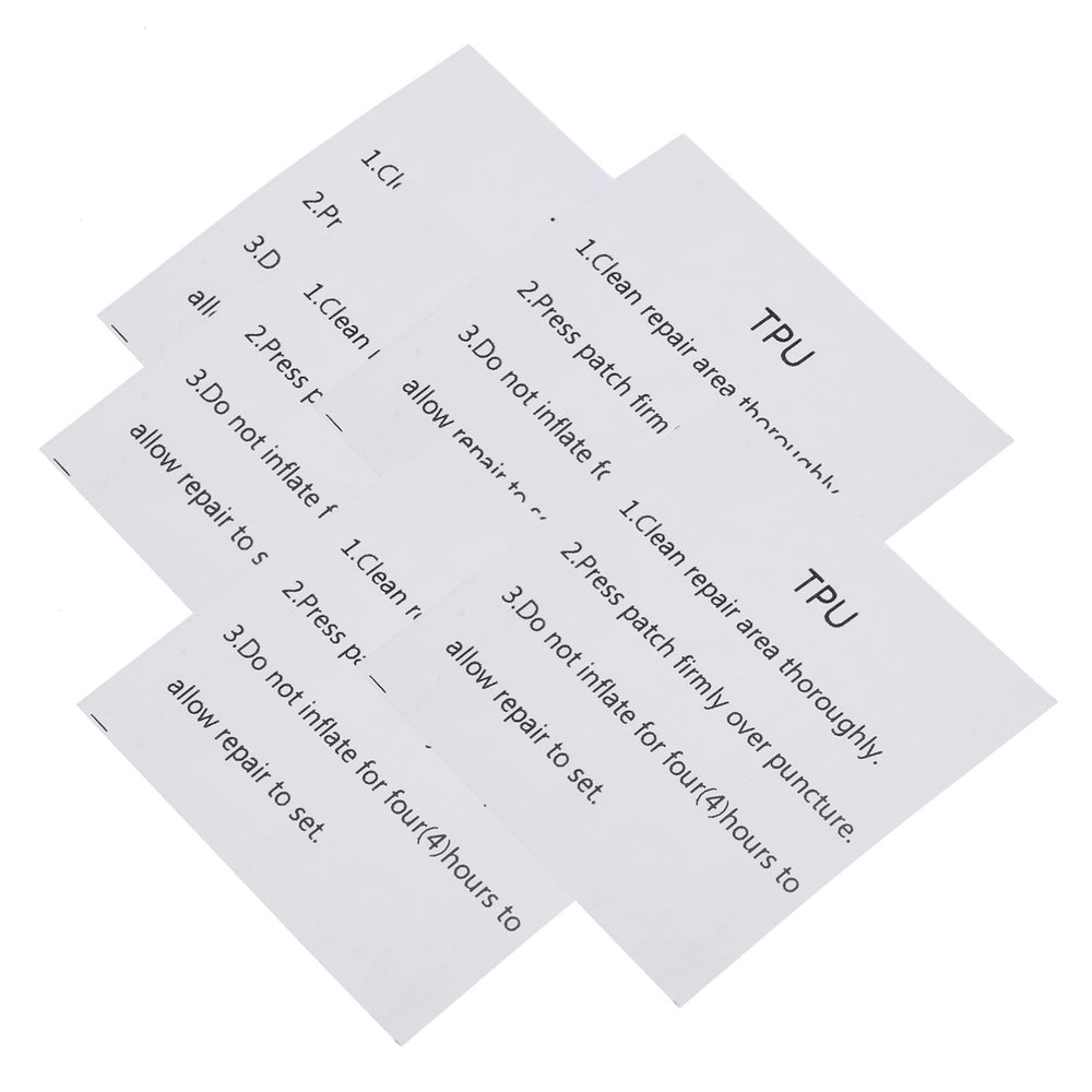 balacoo 20sheets Inflatable Repair Patch Kit for Swimming Pool Air Mattress and Toys Adhesive Patches for Quick Repairs of Leaks and Cuts