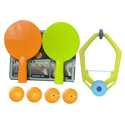 BESPORTBLE 1Set Indoor Hanging Table Tennis Trainer Boy Girl Interactive Table Tennis Training Kit for Parent-boy Girl Bonding Fun Exercise Toy for Home Use Easy to Operate No Site Restrictions