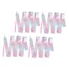 GANAZONO 4pcs Glitter Dance Ribbons for Boys and Girls Rhythmic Gymnastics Streamers Handles Art Dance Ribbons for Energetic Activities and view 1