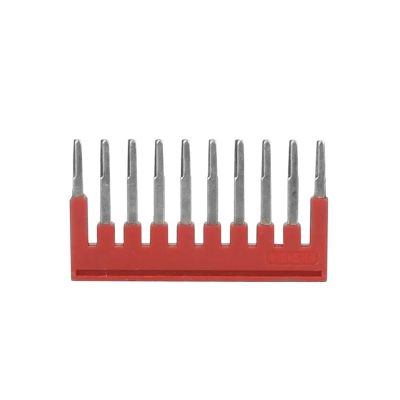PRPYVPEY Jumper Bridge FBS10-4 Plug in Bridge for ST-1.5 DIN Rail Terminal Blocks Accessories