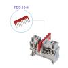 PRPYVPEY Jumper Bridge FBS10-4 Plug in Bridge for ST-1.5 DIN Rail Terminal Blocks Accessories view 2
