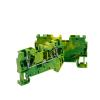 10Pcs ST-2.5PE PE Din Rail Terminal Blocks Connectors Pull Type Spring Cage Connection Ground Terminal Blocks Screwless view 4