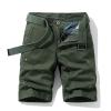 Dawery Cargo Shorts Men Cotton Embroidery Bermuda Male Summer Men's Military Zipper Pants Male Baggy Tactical Shorts Green 32 view 1
