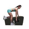 SEWD Pilates and Yoga Workout Bench - Light & Portable Adjustable Incline Bench - 700lb Capacity - Black Alloy Steel & Foam - Home & Gym Fitness Equipment view 3