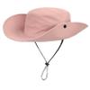 Century Star Kids Sun Hat Ponytail Girls UPF 50 Bucket Cap Summer Beach Fishing Kids Hat Wide Brim Adjustable Swim Hat 2Pcs Purple&Pink 8-12T view 2