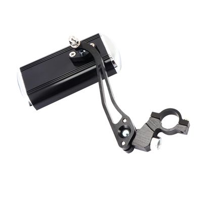 Anneome Aluminum Alloy Handlebar Rearview Mirror for Bikes Hd Wide Angle Viewing Easy to Install Unilateral Design and Road Biking