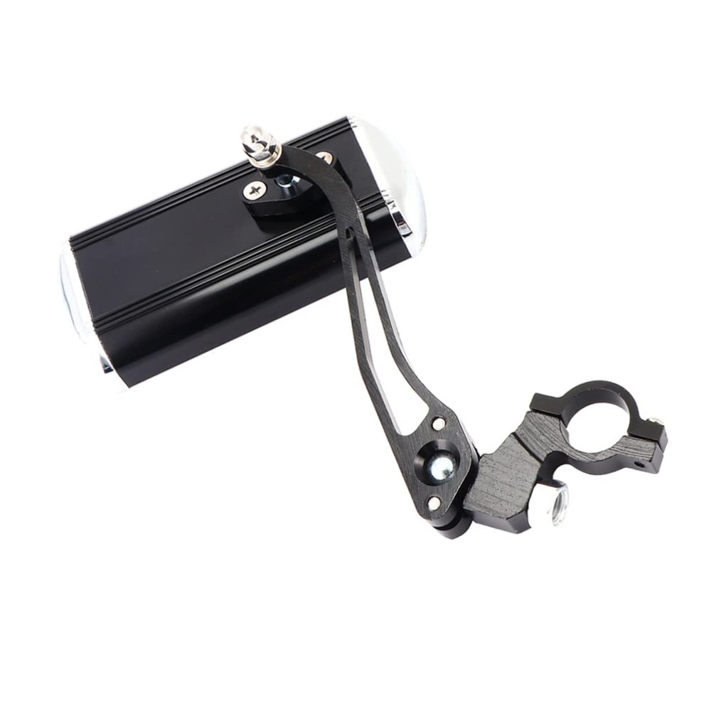 Anneome Aluminum Alloy Handlebar Rearview Mirror for Bikes Hd Wide Angle Viewing Easy to Install Unilateral Design and Road Biking