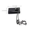 Anneome Aluminum Alloy Handlebar Rearview Mirror for Bikes Hd Wide Angle Viewing Easy to Install Unilateral Design and Road Biking view 4